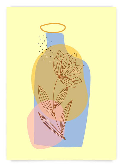 Abstract vase 1 | Poster