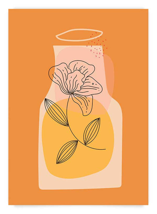 Abstract vase 3 | Poster