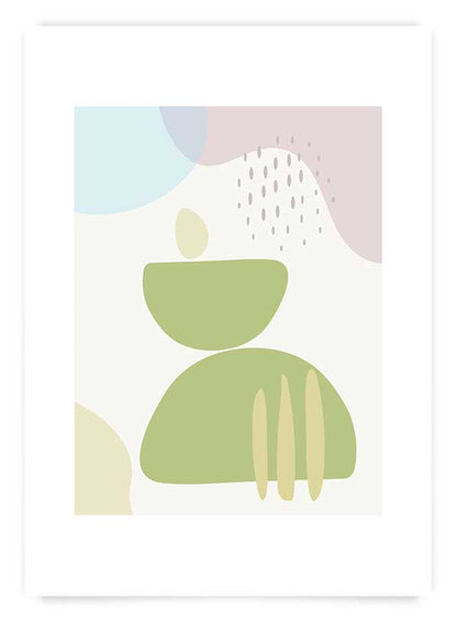 Pastel abstract | Poster