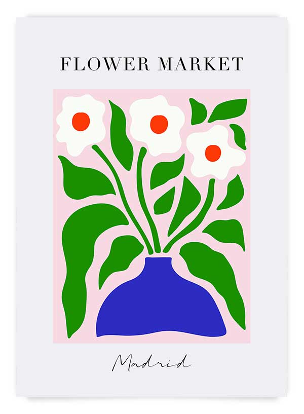 Flower Market 4 | Poster