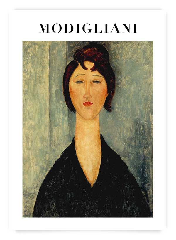 Modigliani Portrait of a Young Woman 2 | Poster