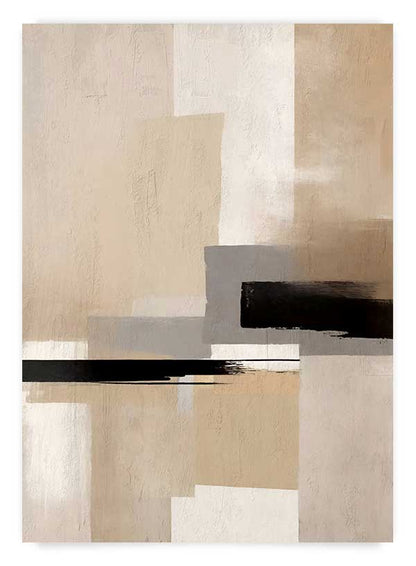 Beige waves no.1 | Poster