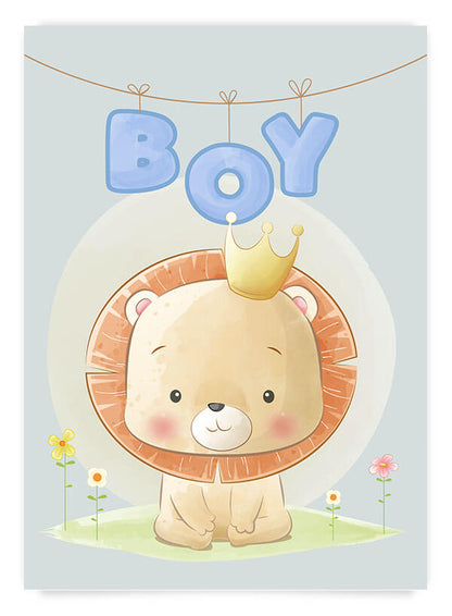 Boy lion | Poster