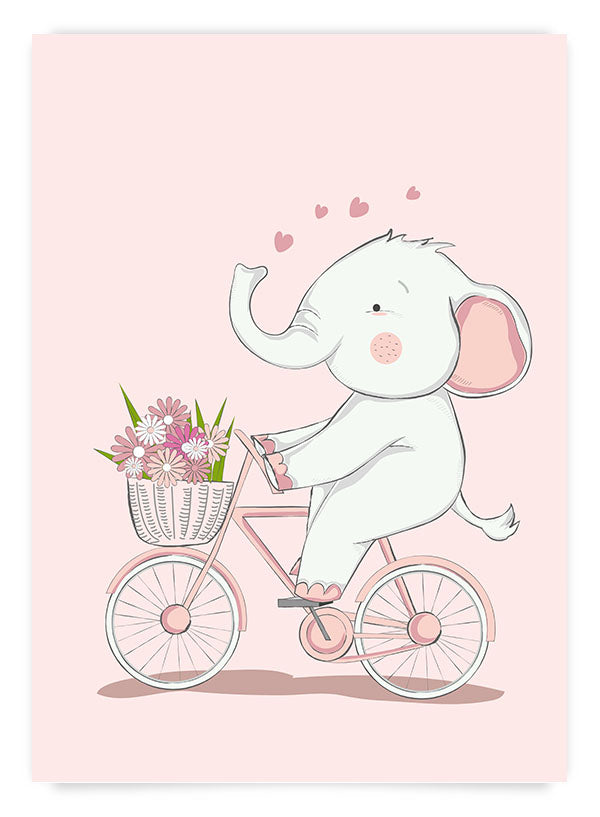 Iepuras pe bicicleta | Poster