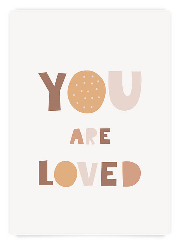 You are loved | Poster
