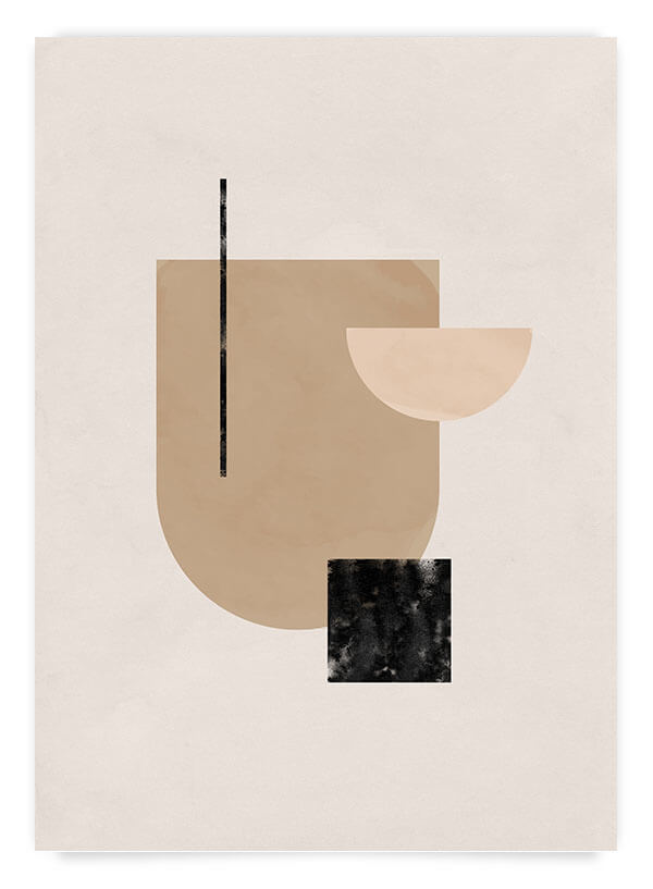 Scandiavian beige no.2 | Poster