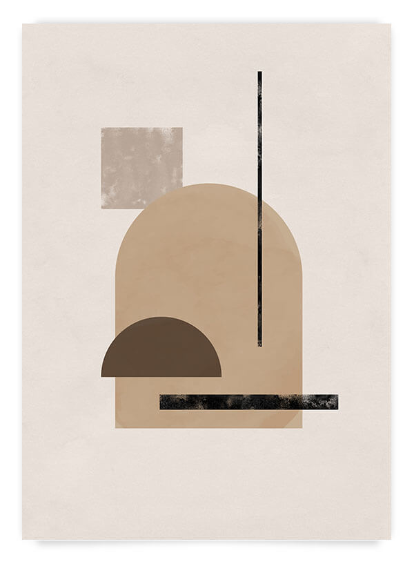 Scandiavian beige no.3 | Poster