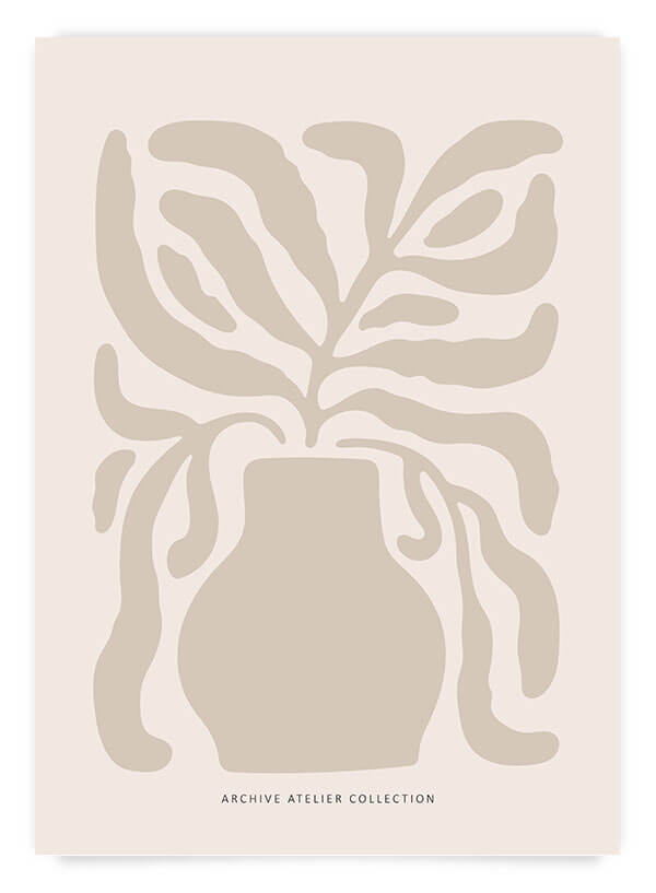 Botanical neutrals no2 | Poster