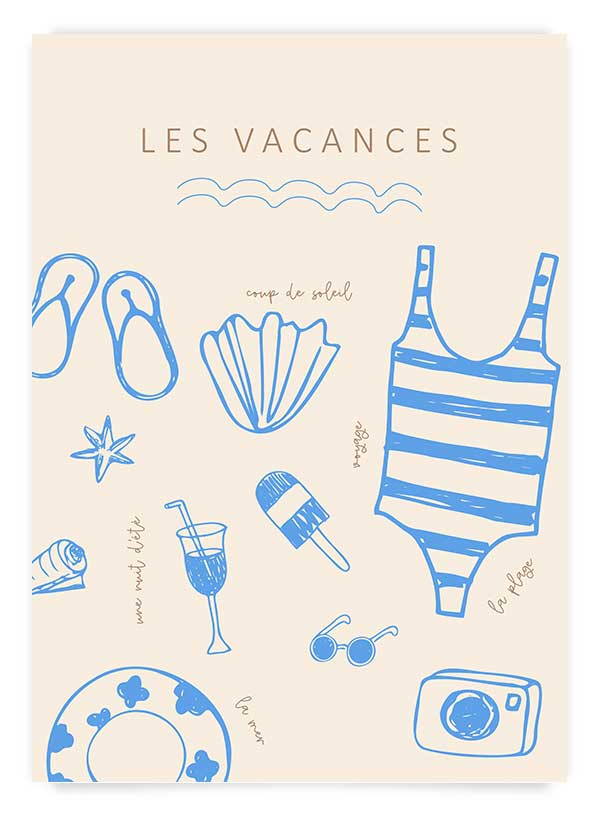 Les Vacances | Poster