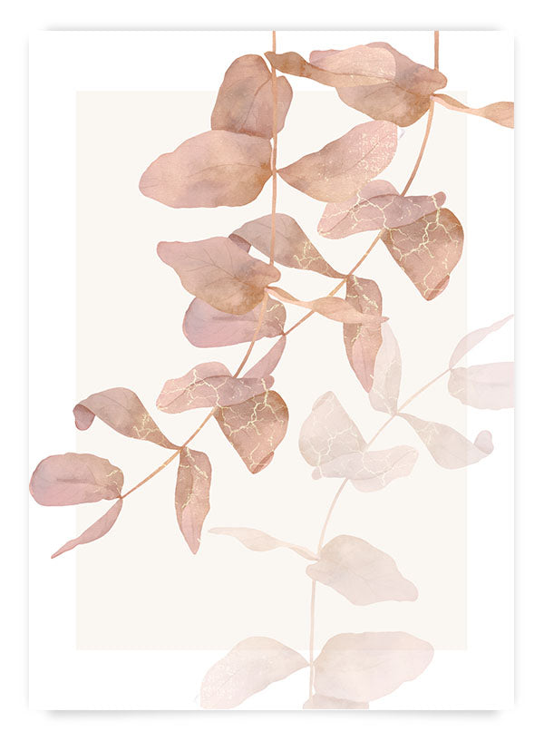 Beige Eucalyptus 2 | Poster