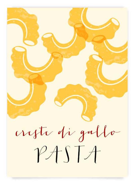 Pasta Creste di gallo | Poster