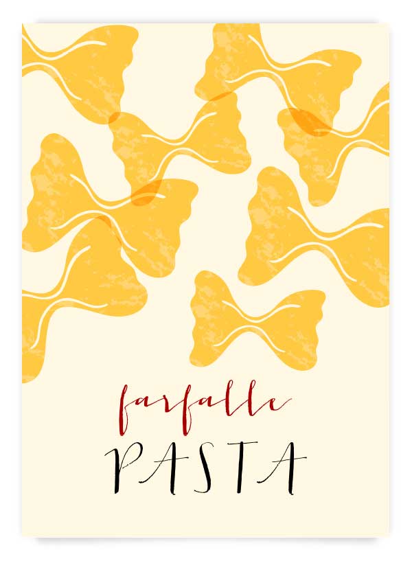 Pasta Farfalle | Poster