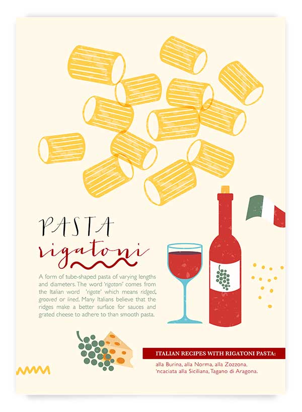 Pasta rigatoni | Poster