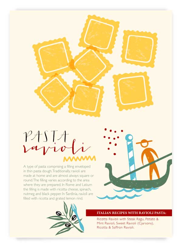 Pasta ravioli | Poster