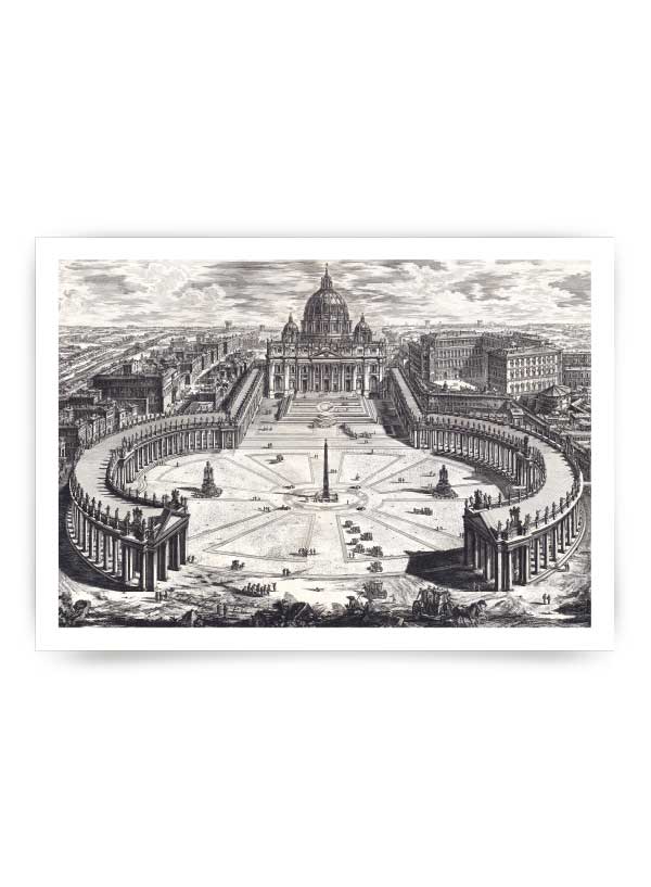 Vatican vintage sketch | Poster