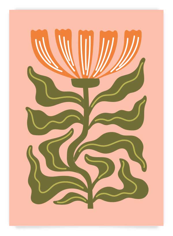 Art flower no.5 | Poster
