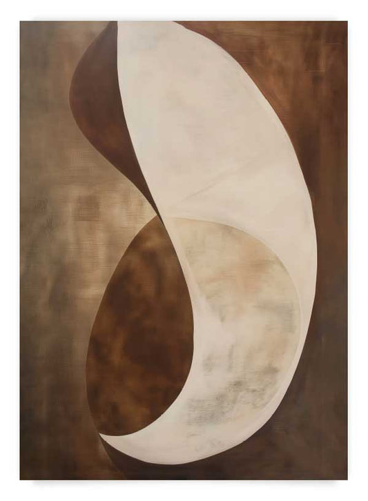 Abstract earth tones no.3 | Poster