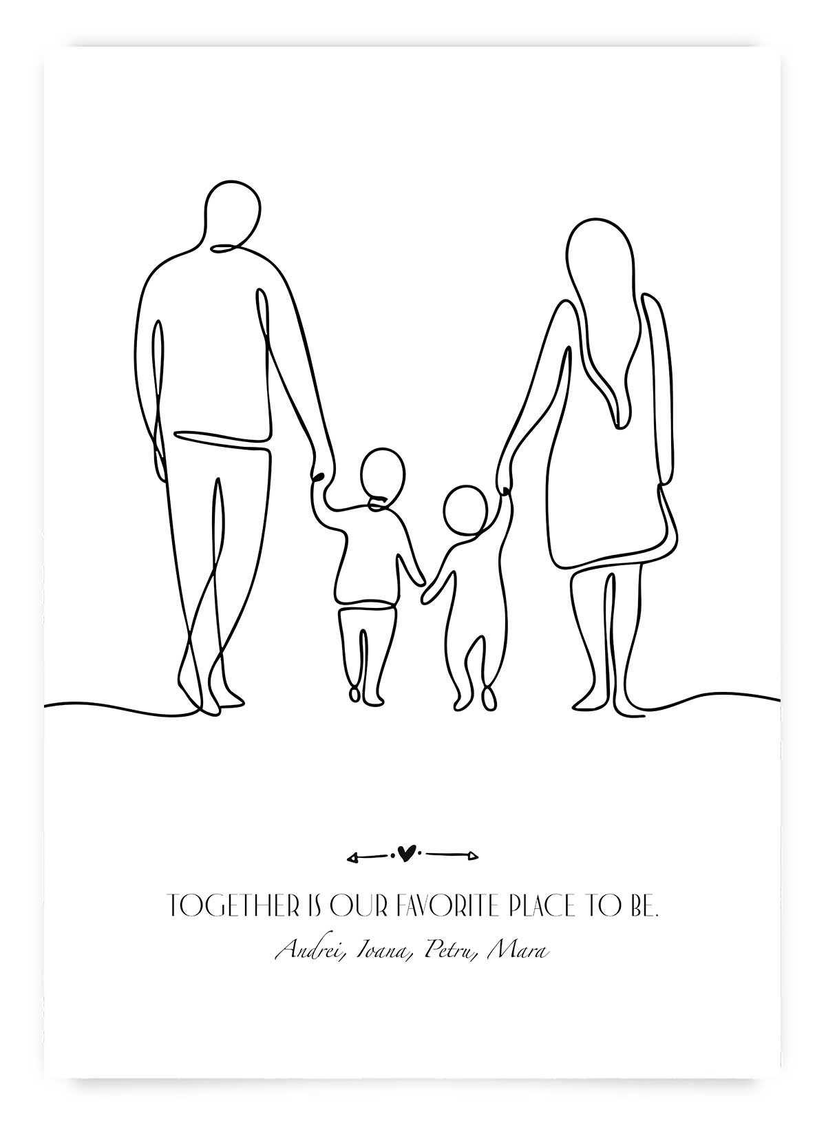 Our place to be | Poster personalizat