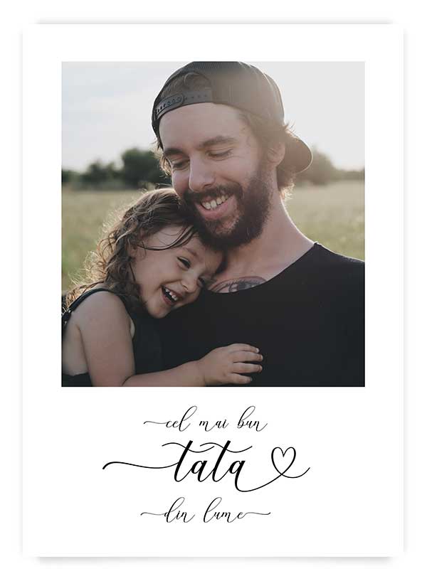 Cel mai bun tata | Poster personalizat