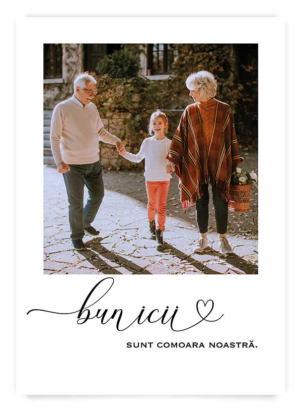 Pentru bunici | Poster personalizat