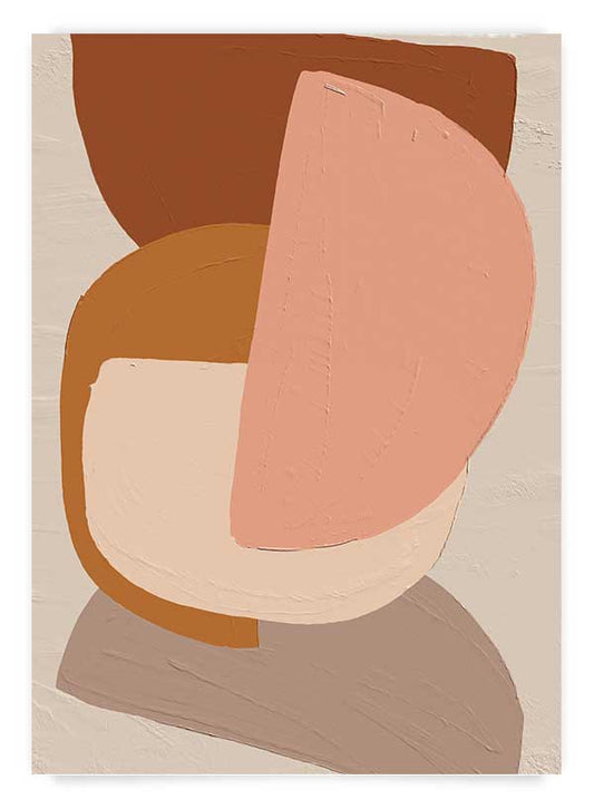 Mid century beige | Poster