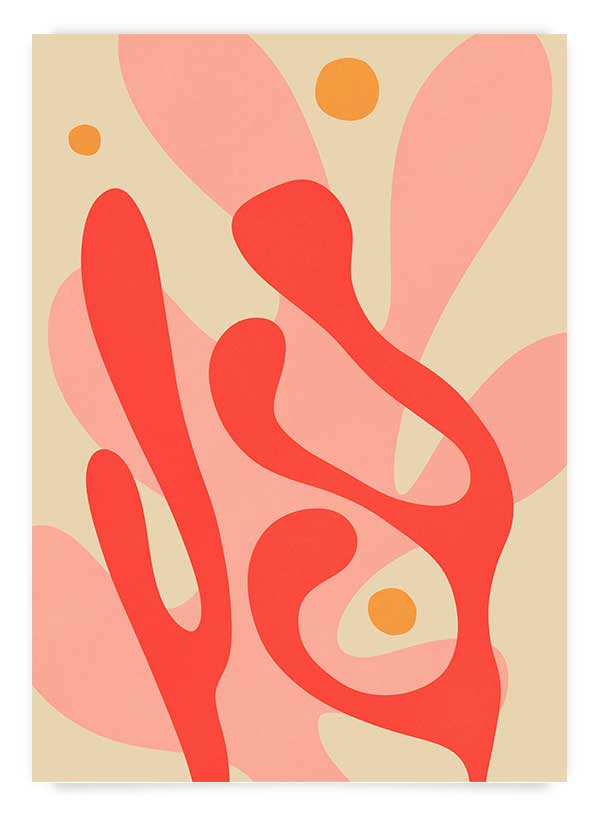 Pink Abstract | Poster