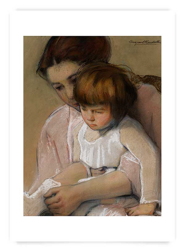 William Sergeant Mother and Child | Poster