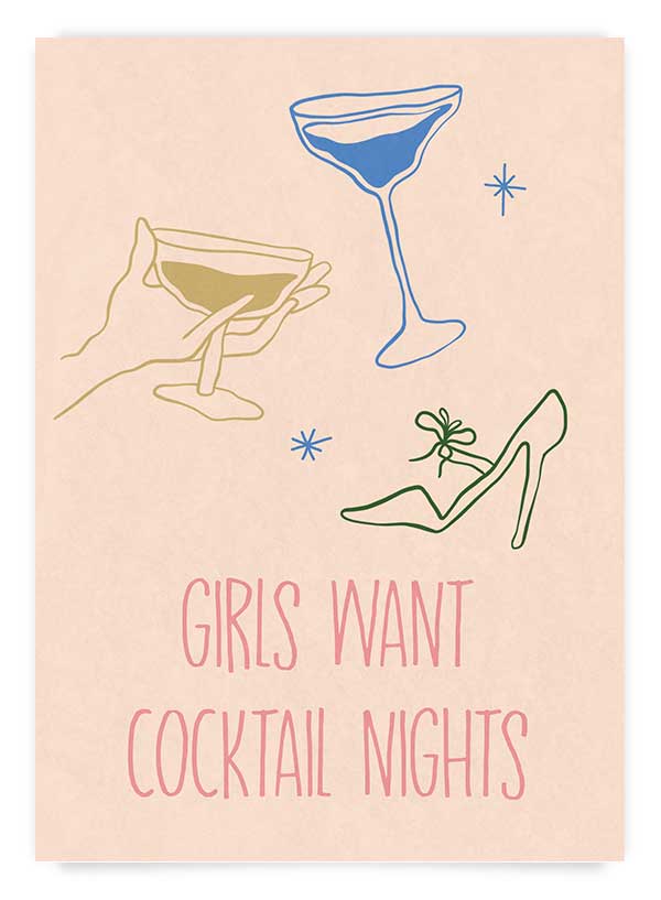 Cocktail nights | Poster