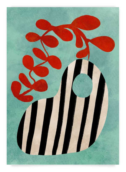 Scandi vase | Poster