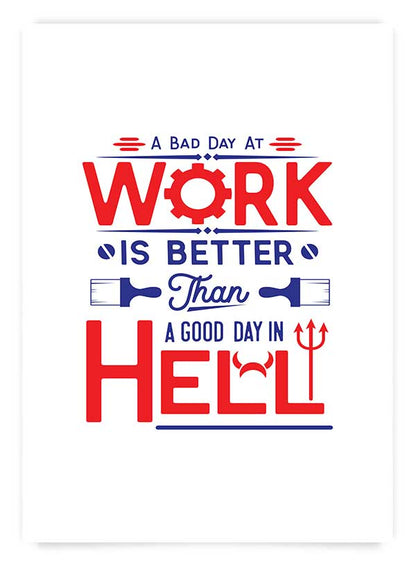 Days at work | Poster