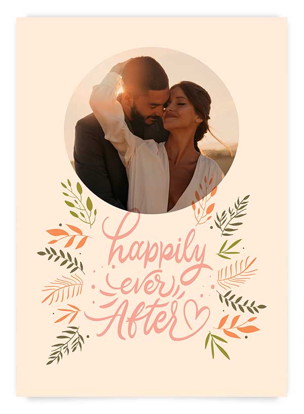 Happily ever after | Poster personalizat