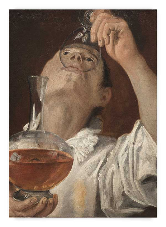 Boy Drinking | Poster