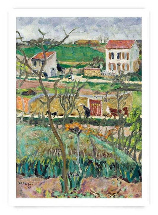 Rainy Landscape Pierre Bonnard | Poster