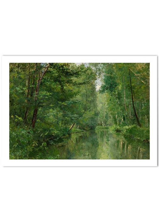 Summer Day in Normany | Poster