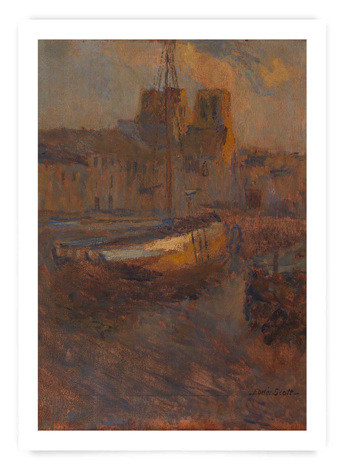 Ships at Anchor | Poster
