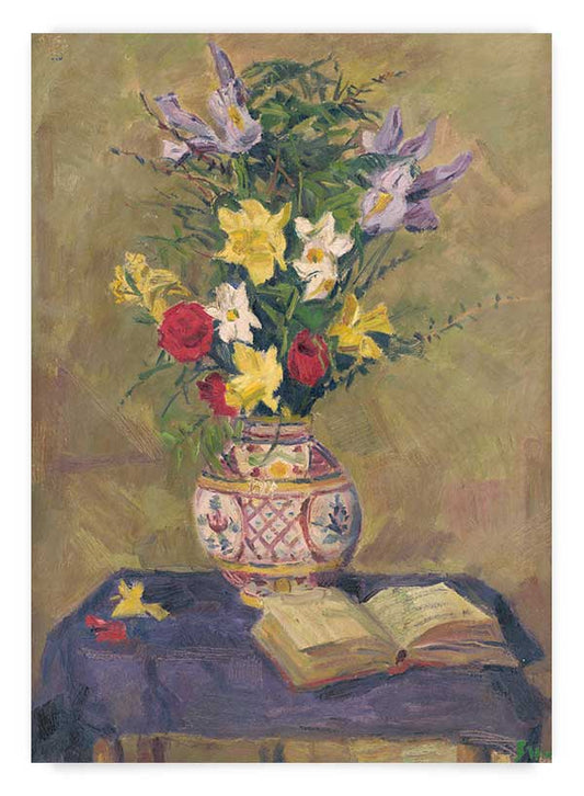 Flowers Gustav Mally | Poster