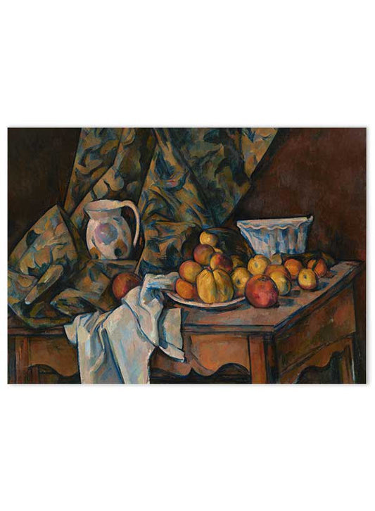 Still life with Apples and Peaches | Poster