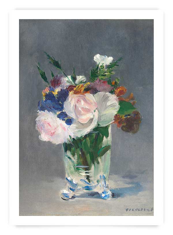 Flowers in a Crystal Vase | Poster