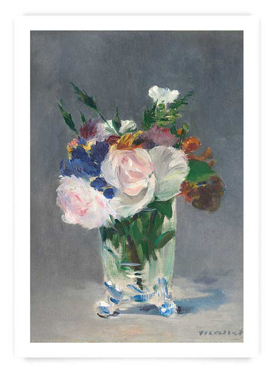 Flowers in a Crystal Vase | Poster