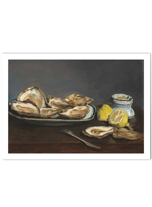 Oysters Edouard Manet | Poster