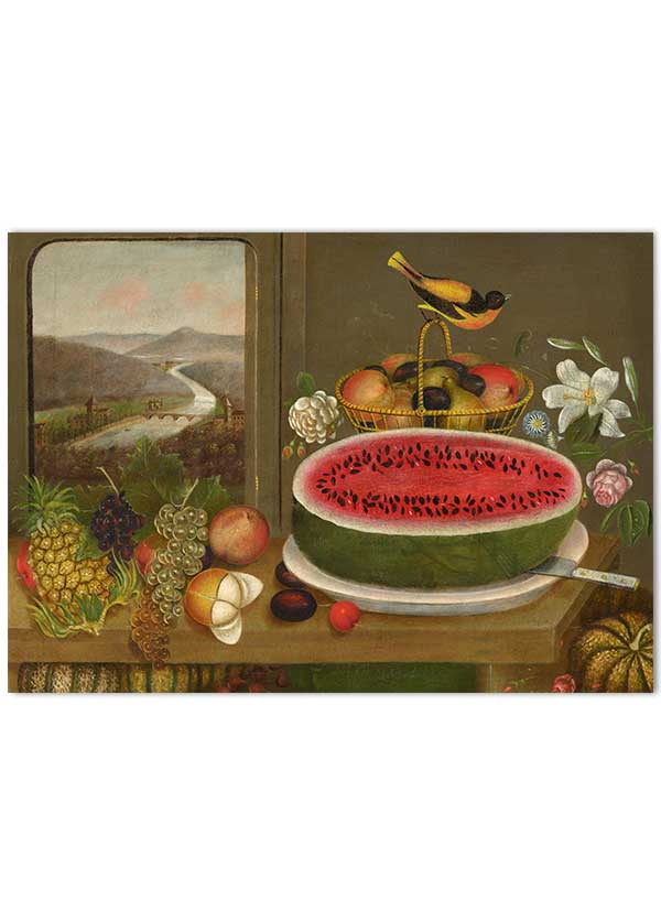Fruit and Baltimore Oriole | Poster