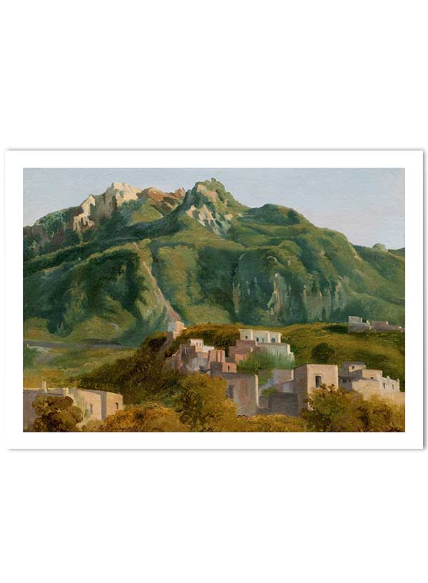 Village on the Island of Ischia | Poster