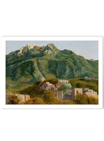 Village on the Island of Ischia | Poster