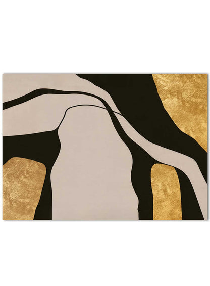 Black & Gold no6 | Poster