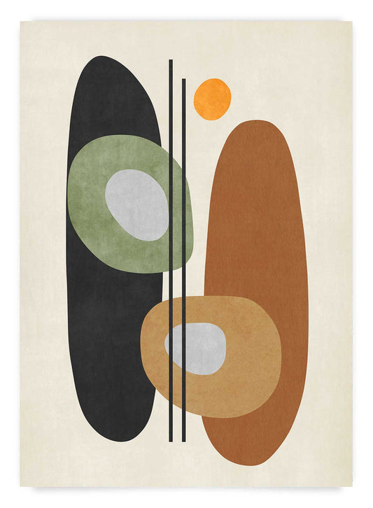 Abstract geometric circular no1 | Poster