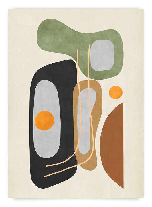 Abstract geometric circular no3 | Poster