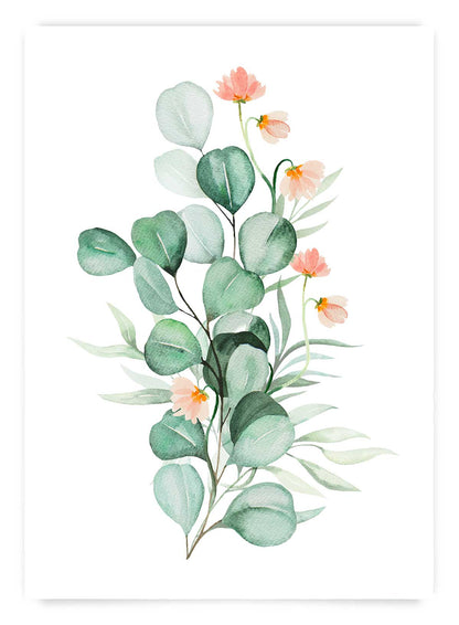 Watercolor botanical no2 | Poster