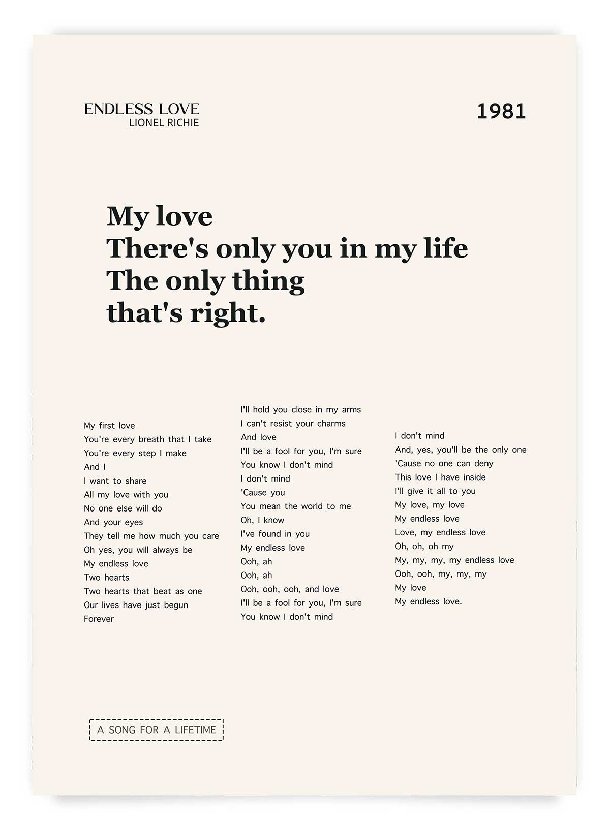 Melodia noastră | Poster personalizat