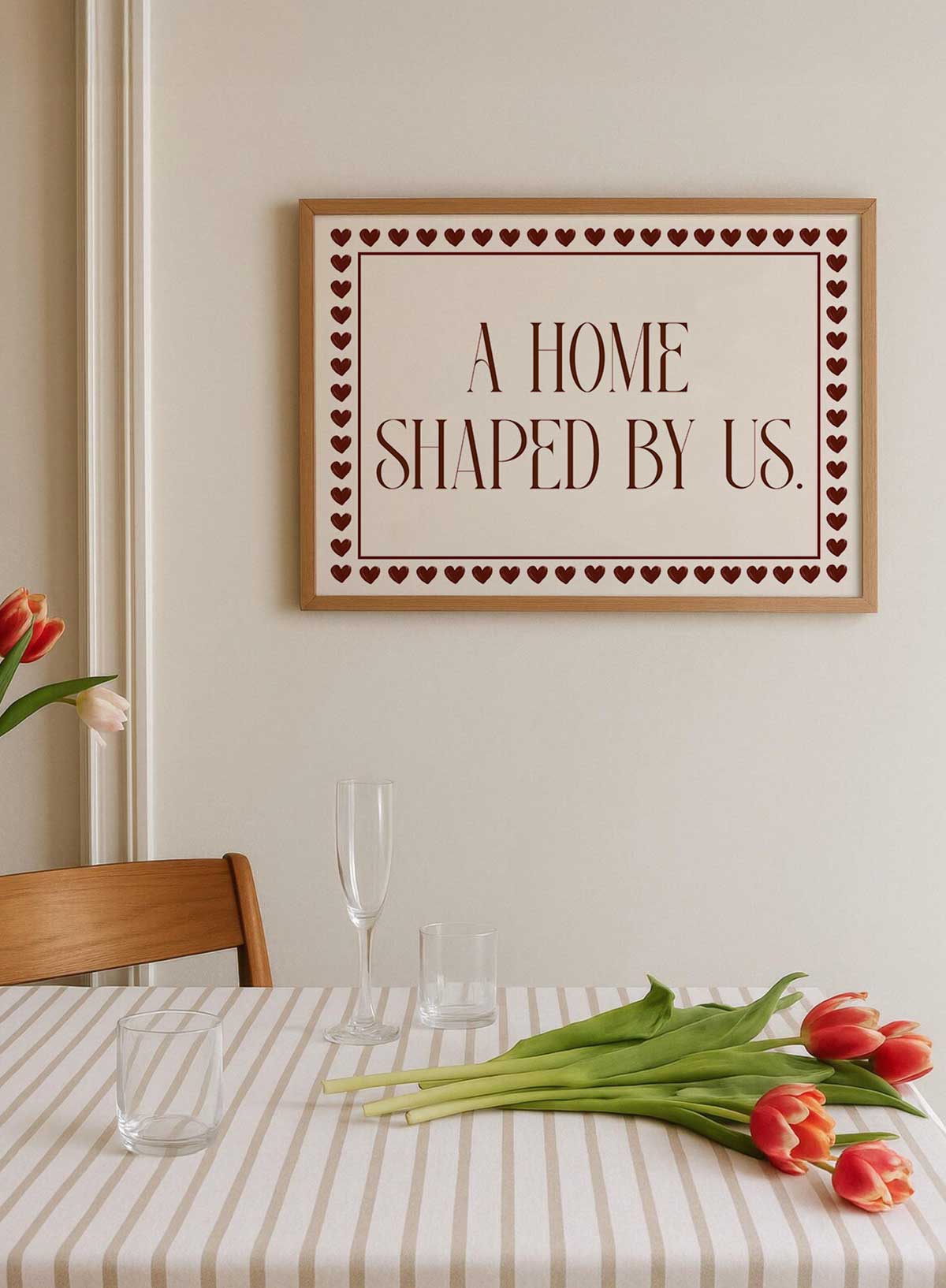 Shaped by us | Poster