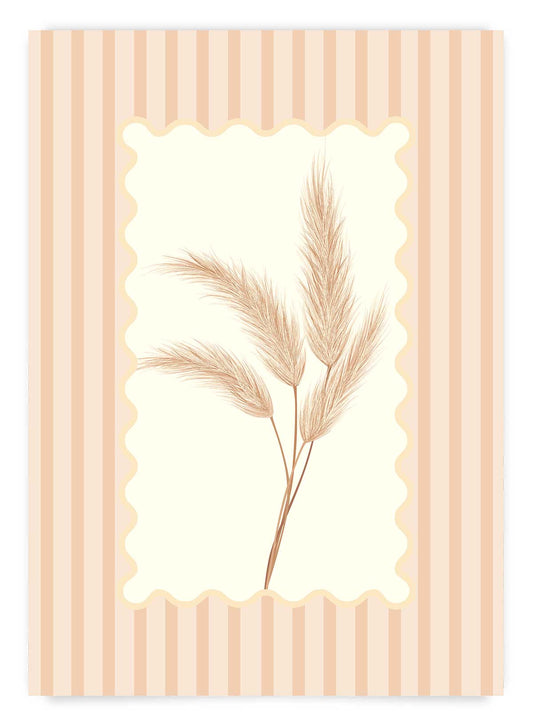 Beige Stripes no3 | Poster